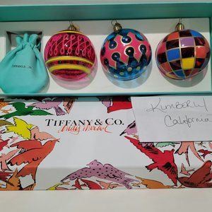 New - Limited Edition Andy Warhol Tiffany Ornaments
